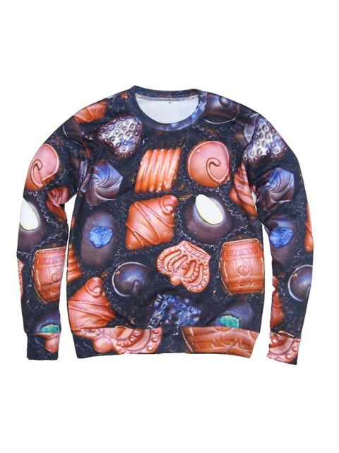 Punk Style Plus Size Winter Herbstmode Langarmshirts Sweatshirts Crewneck Outwear