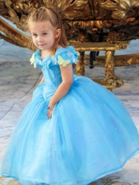 Disney Cinderella Kleider Prinzessin Kinder Kostüm Kinder Kleidung Kinderkostüm