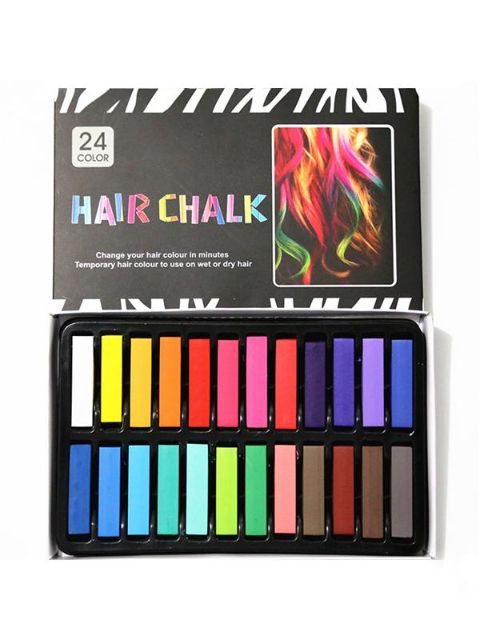 Cosplay Mode Färger Party Hårkrita Mjuk Crayon Hair Stick Hair Dye Frisörtillbehör