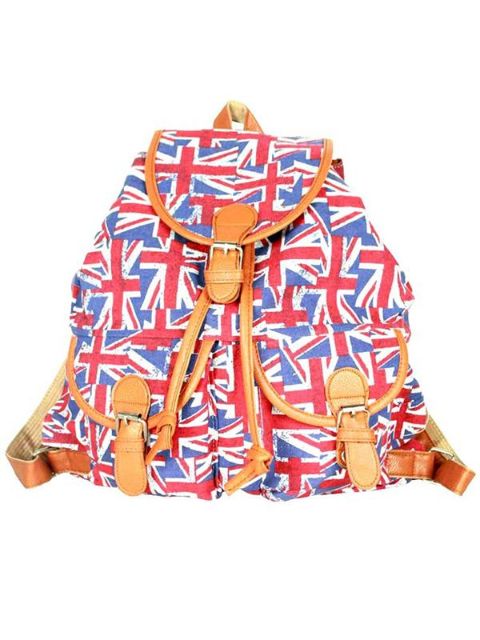 Tíska Handgerður Vintage bakpoki Konur striga bakpoki skólataska frjálslegur poki