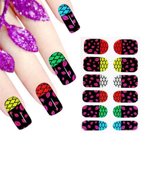 Hot Sale kvenna varalitur DIY límmiði nagli listamerki neglur umbúðir nagli verkfæri manicure