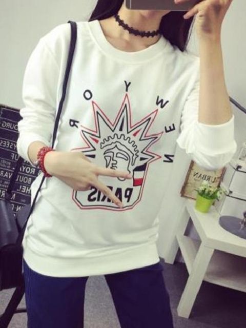 Women's New Autumn Fashion Long Sleeve Warm Pullover Sweater