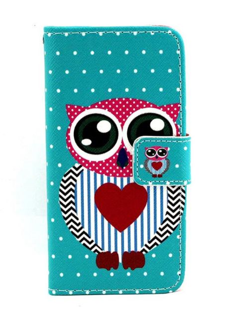 Simple Fashion Iphone 6 Case Flip Cover Phone Holder Colorful Print Wallet Card Holder