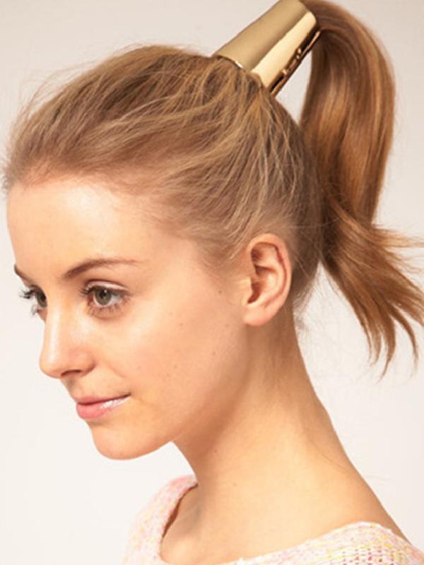 Damenmode Neue Punk Gold Silber Haar Ring Headwear Haarschmuck