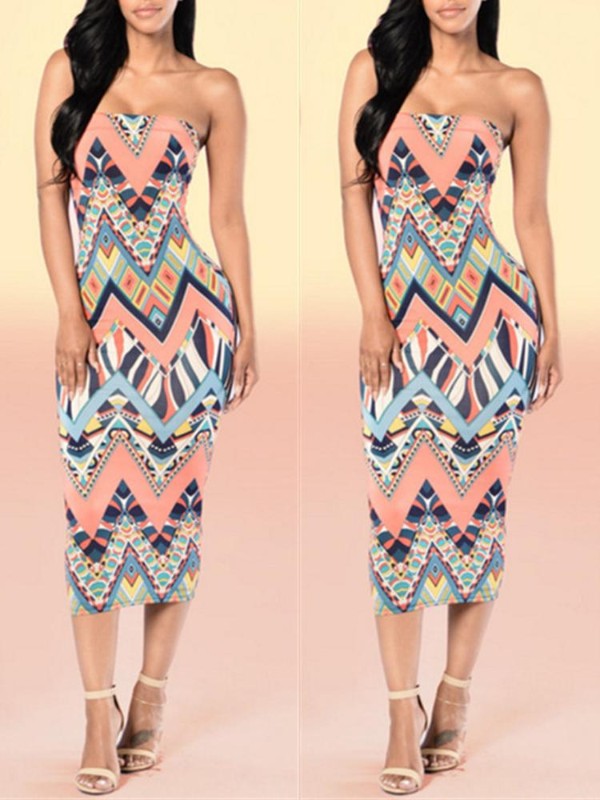 Plus Size Summer Sling Maxi robe en mousseline de soie Pope Style Boho Imprimer Robe longue sans manches