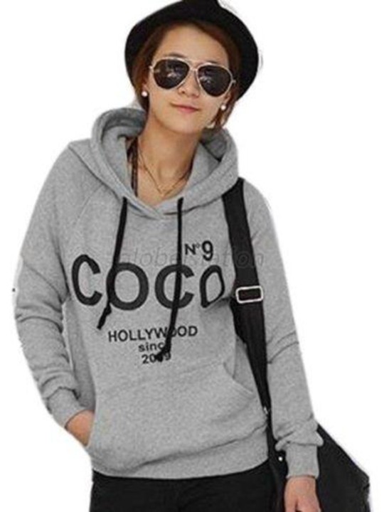 Sudadera con capucha mujer coreana COCO Chaqueta abrigo sudadera prendas de vestir exteriores Sudaderas con y sin capucha para hombre