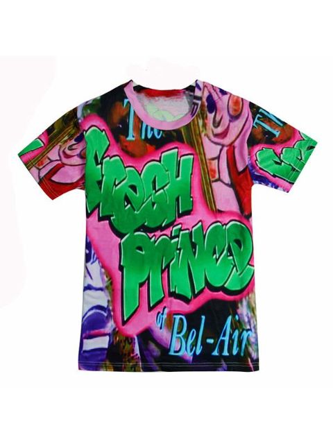 Nytt mode unisex bokstäver seriefigurer kortärmad T-shirt Print Tees Casual Slim Fit Toppar