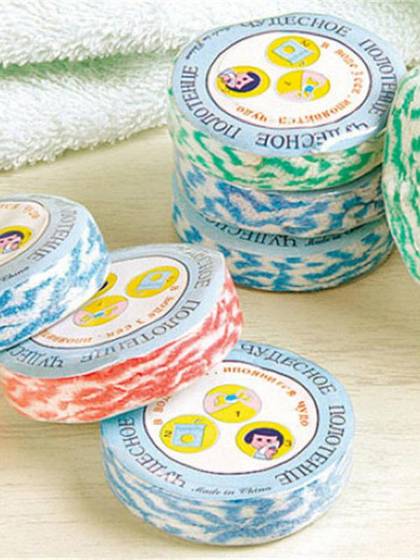 Magic Compressed Bath Face Resor Engångshanddukar Hälsosam handdukstvätt Resetillbehör