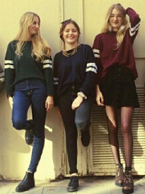 Kvinnors heta mode enkel design runda tröjor