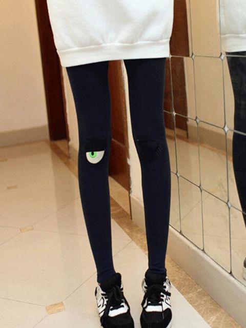 Nuevo Winter Cotton Eye Print Plus Thicken Women Warm Pants Ladies Legging Legging