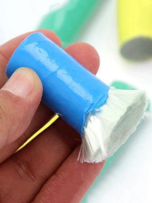 1 PC Hreinsibursti Ryðfrítt stálbursti Magic Stick Málm Ryðhreinsir Hreinsistafur Þvottabursti Pot Eldhús Eldunarverkfæri