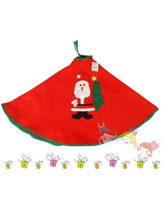 Julgransförkläde Träddyna Äldre snögubbe Trädkjolmönster Jultillbehör
