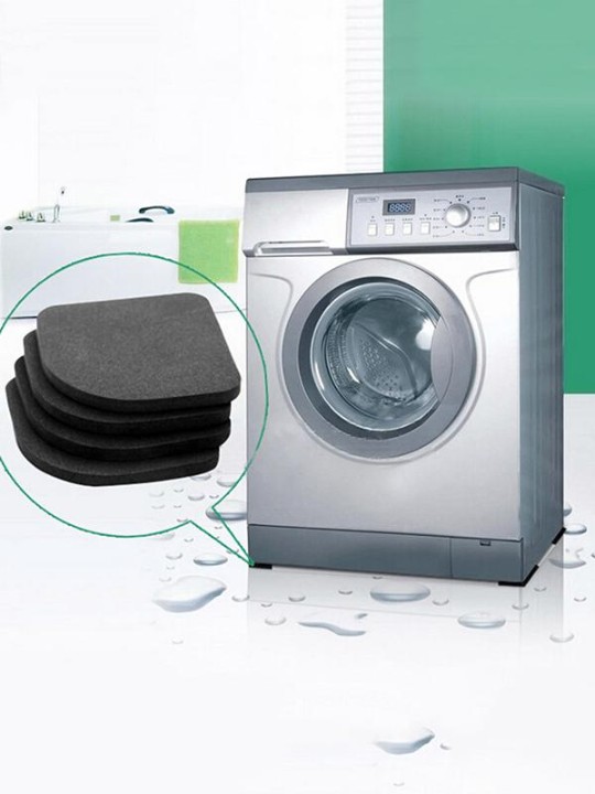 4 pcs Arruela Mudo Choque Almofada de Algodão Antiderrapante Esteiras Geladeiras Ruídos Reduzindo Pads