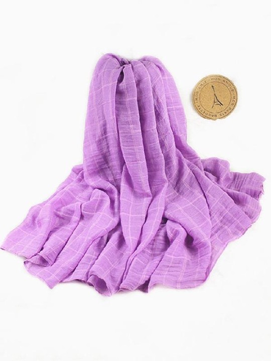 Uusi syksy talvi Klassiset brittiläiset ruudukkohuivit Allekirjoitus puuvillalämmin aurinkosuojahuivi