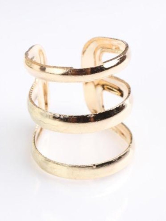 TrendyQueen-3PCS Unisex Fashion Jewelry Punk Rock Ear Clip Cuff Wrap No piercing-Clip On Earrings