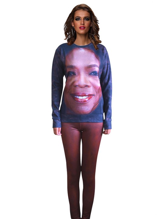 Mode femmes 2 pièces impression 3D monstre Marilyn Monroe culte sirène sweat ensemble / w pantalon costume ensembles