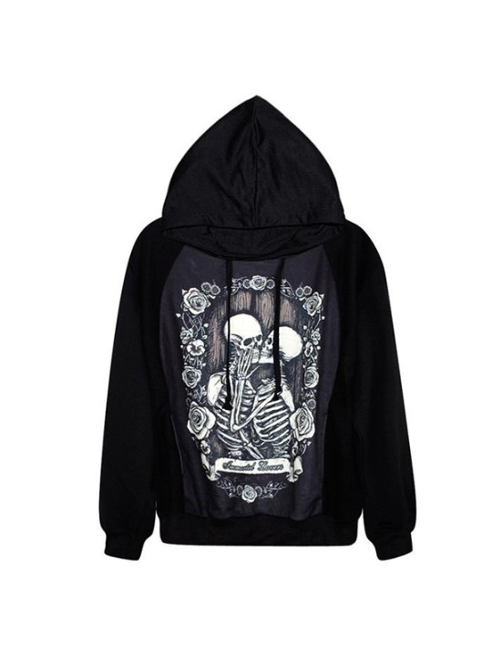 Mode Digital Print Kuss Cult Reißverschluss vorne Jacke Langarm Frauen Sweatshirts &amp; Hoodies
