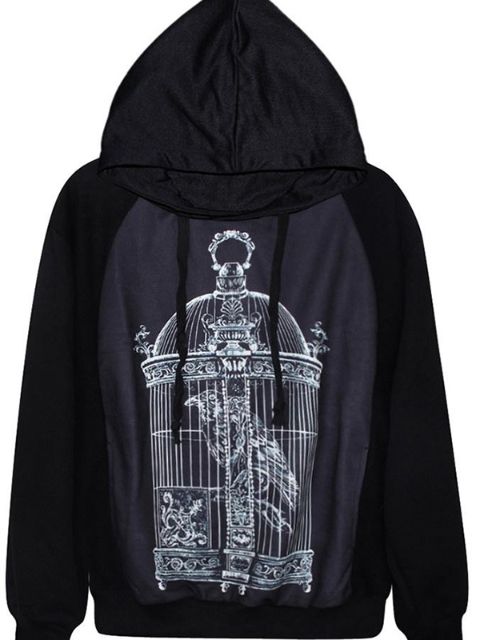 Nouvelle veste à imprimé numérique à la mode pour femmes, à manches longues et sweats à capuche