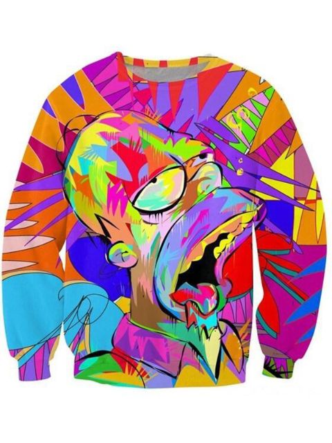 New Unisex Mock_up Theme Hipster Long Sleeves Sweatshirt Crew Neck Sweatshirts & Hoodies