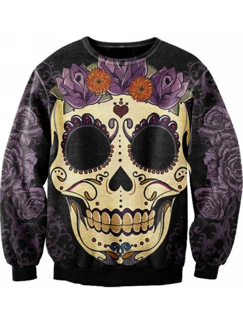 Blómkúpumynstur kvenna, rúlla háls, peysa og hettupeysur