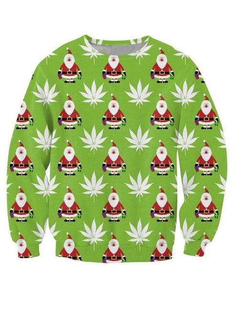 Unisex Cult Christmas Funny Hipster Long Sleeves Sudaderas con y sin capucha para hombre