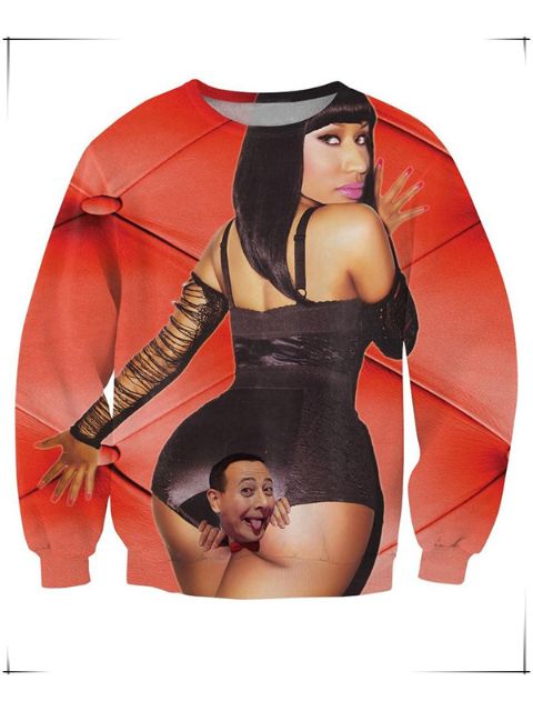 Sweat-shirt à manches longues unisexe Cult Pop Star Hip Hop Hipster col rond Sweatshirts et sweats à capuche