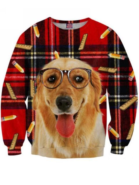 HOT Mujeres 3D Imprimir Sudaderas Pullovers Tops Sudaderas Otoño Moda Tops