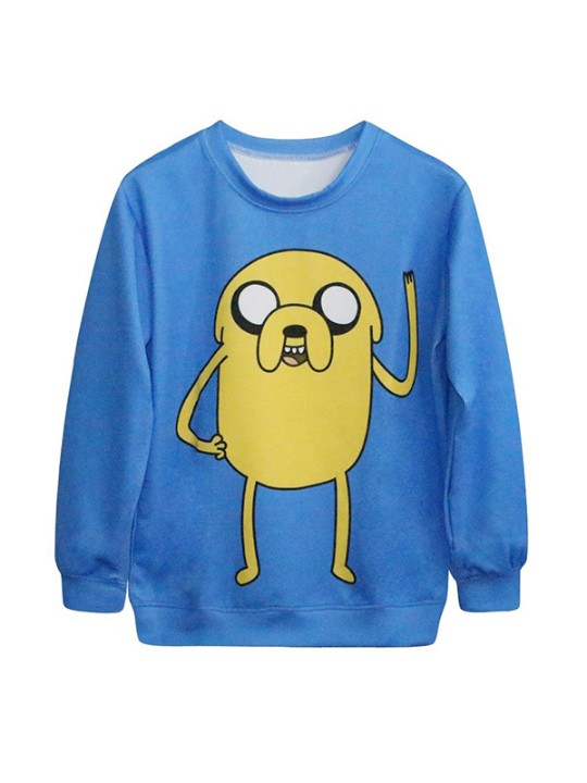 Fashion Women's digital  Print Cute Sweatshirt Hoody Spring Autumn Sweatshirts & Hoodies