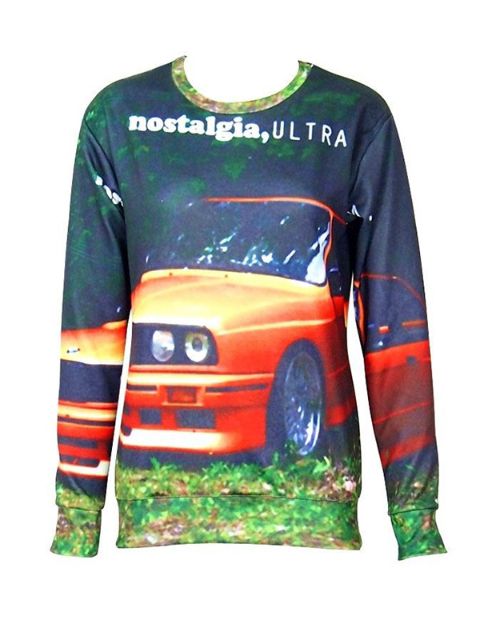 Muoti naisten sarjakuva 3D-tulosta nostalgiaa collegepaita villapaidat