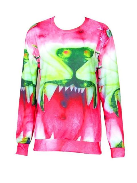 Sweat-shirt monstre elien imprimé 3D pour femmes de mode Pulls Sweatshirts et sweats à capuche