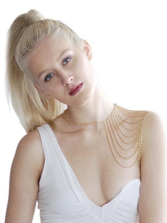 Fashion  Shoulder Multi-layer Tassel Style Popular  Shoulder Chain Lucky Chain Body chain Necklace&Pendant