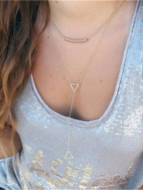 HVERNIG Multi lag kvenna Hengiskraut Hálsmen Keðja Choker Skartgripir