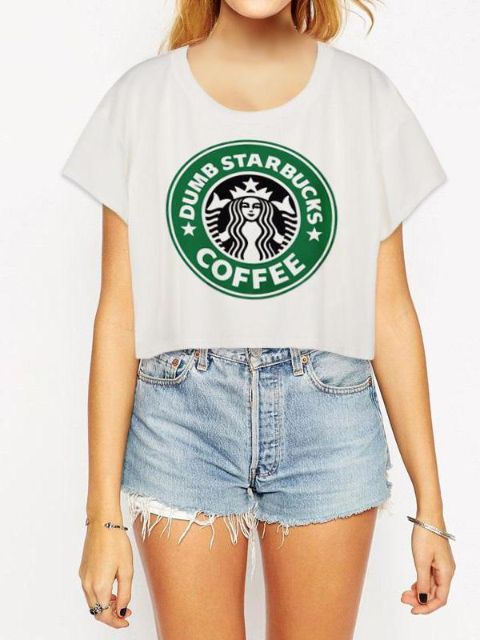 Mujeres de la moda 3D Digital Cartoon Fish Mujer Imprimir sin mangas chaleco delgado Tank Crop Top T-shirt