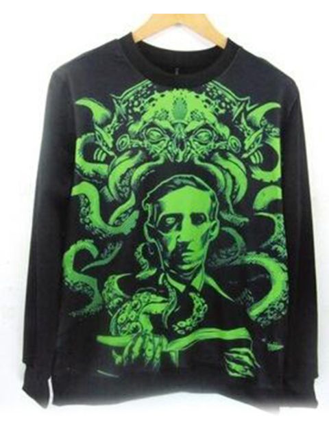 New Fashion Hamburger Print Women Retro Vintage Punk Autumn Pullover Sweatshirts & Hoodies