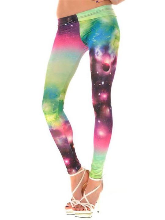 Leotardos delgados del tobillo de la impresión digital del relámpago de las mujeres polainas de las medias