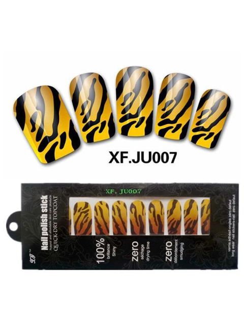 Nuevo Diseño Nail Art Stickers Herramientas de Uñas de Transferencia de Agua Decoraciones DIY Etiqueta