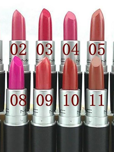 1 ST Kosmetisk Makeup Långvarig Läppstift Läppstift Naken Färger Skönhet