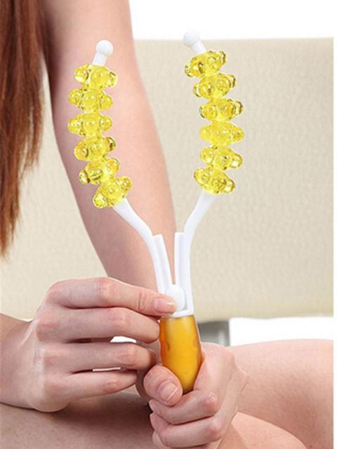 New portable women body massage care slimming tool face hand foot massage roller