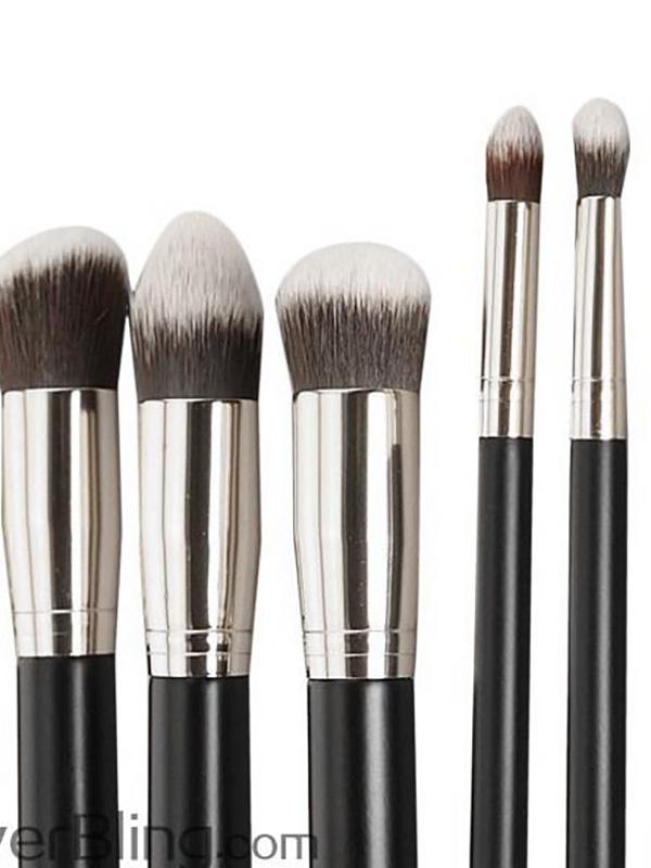 10 Pcs Professional Cosmetic Makeup Brush Set with Makeup Brushes Case Makeup Brush Kit