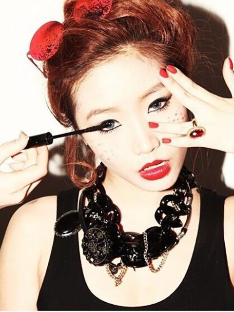 1 Pcs Volume Express Rimel Younique 3d Fiber Lashes Mascara Stylenanda 3 Concept Eyes 3CE