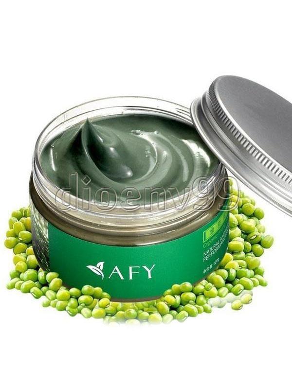 1 pièces masque de boue de haricot mungo blanchiment minéral rétractable acné points noirs hydratant pour le visage