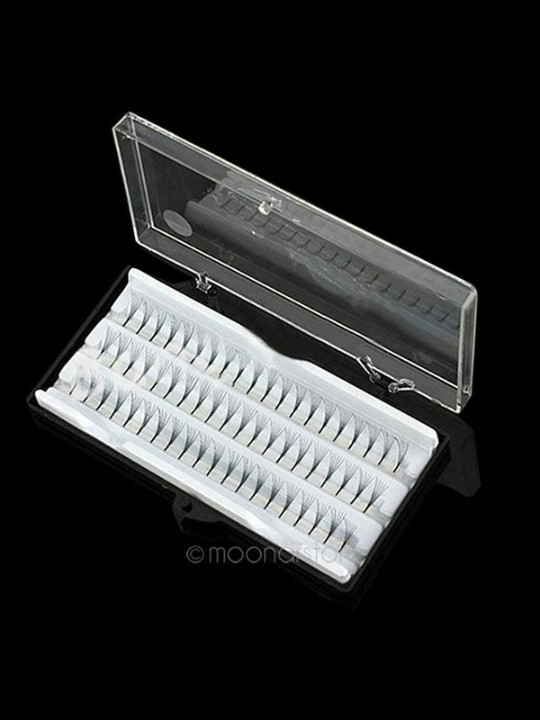 Individual Black False Eyelash Cluster Extension Set 10mm False Eye Lash