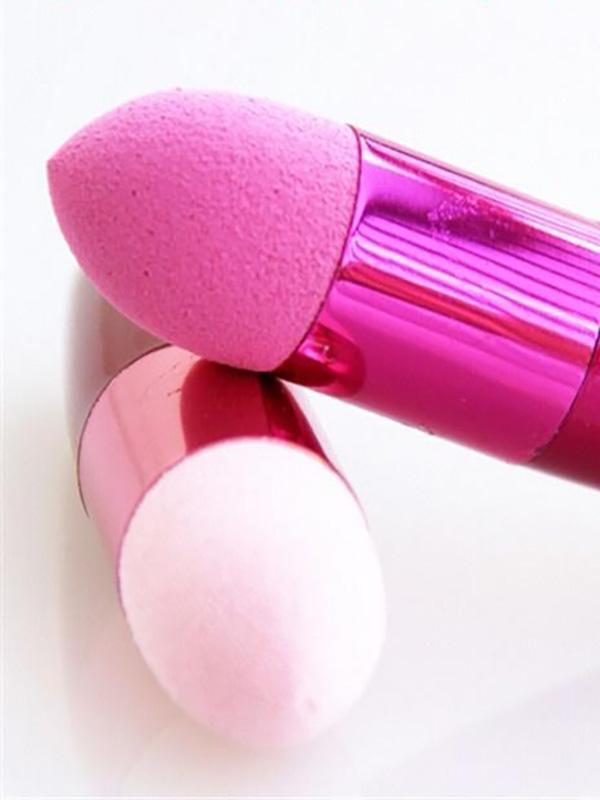 1 unids Beauty Sponge Brush Tip Powder Puff Mushroom Head Maquillaje Fundación Esponja Calabaza
