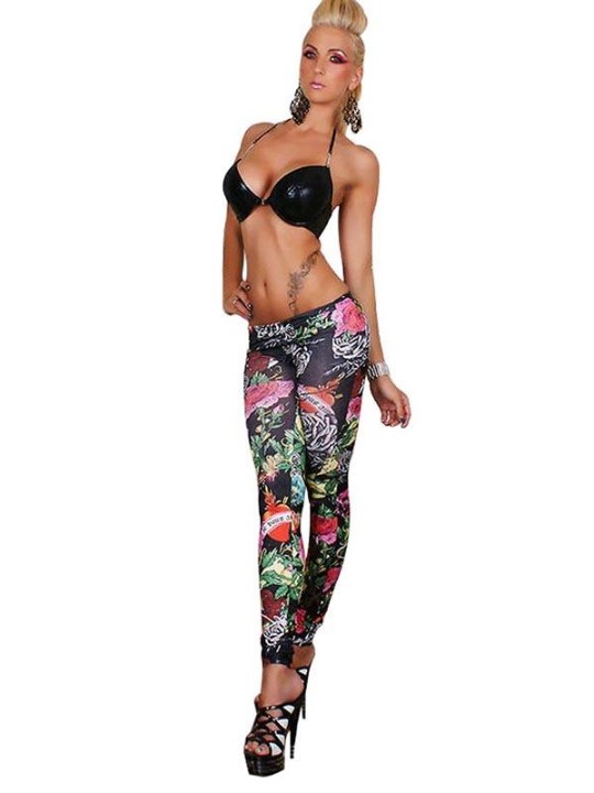 casual fashion 2015 sexy 3D motion camouflage printed work out womens leggings