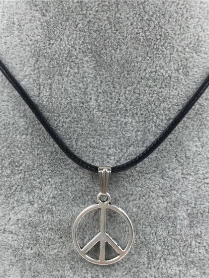 Hot Fashion Men Women's No War Necklace Shape Pendant Necklace Gifts