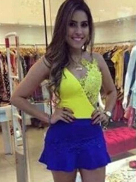 Trendy pigerblonde Hæklet stropløs chiffonblonder Skjorter Toppe Romper Shorts SM L_trq