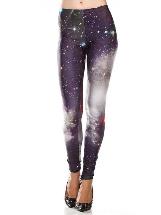 Kvinders Slim Fit Digital Meimaid Print High Waist Leggings Blyantbukser