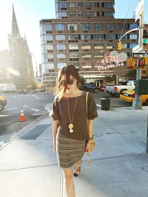 Guld Leave Pendant lang kæde halskæde Antik vintage sweater halskæde &amp; vedhæng