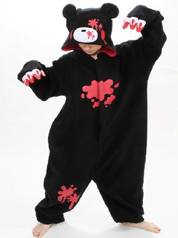 Xmas Cosplay Kleid Unisex gewalttätige Bär Pyjamas Kostüme Unisex schöne Kigurumi Nachtwäsche