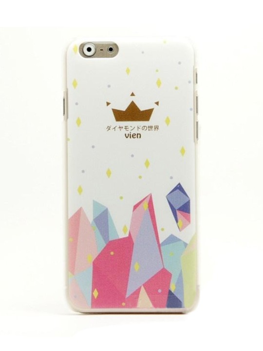 Söt koreanskt för Apple iPhone 6-fodral Skal Slim Hard Cover-fodral